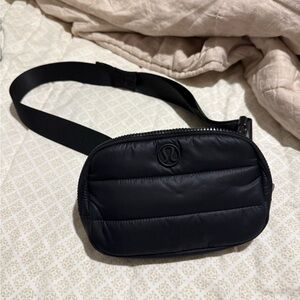 authentic lululemon puff belt bag